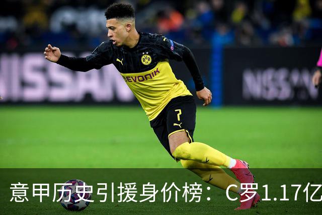 意甲历史引援身价榜：C罗1.17亿欧唯一过亿，伊瓜因9000万欧次席
